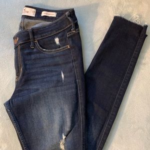Hollister Jeans 7 long low rise skinny